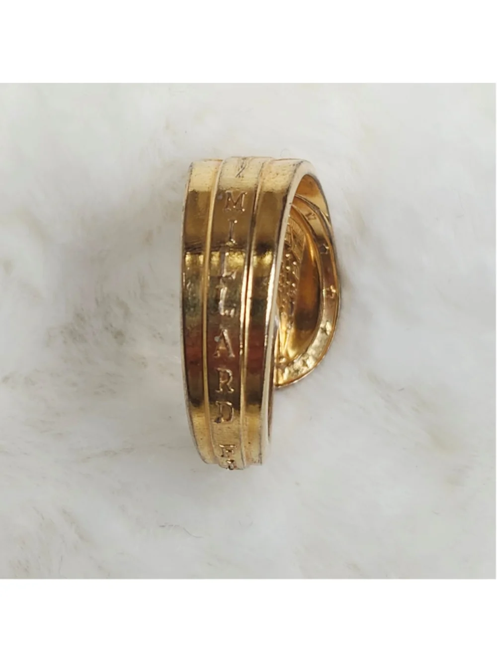 Handmade gold plated